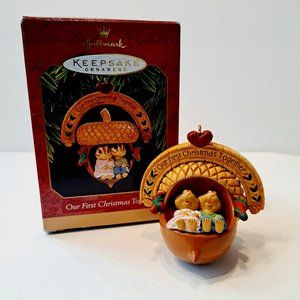 1997 Hallmark Keepsake Christmas Ornament - Our First Christmas Together
